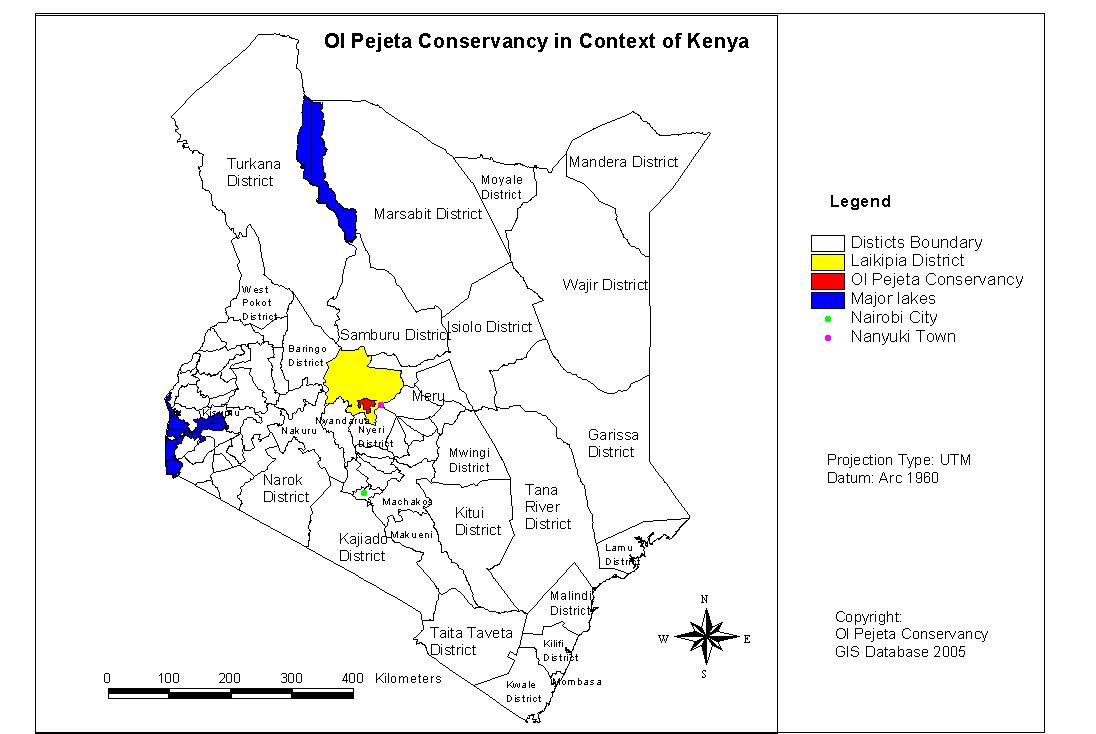 Ol Pejeta Conservancy — Laikipia, near Nanyuki